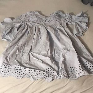 Zara Eyelet Dress